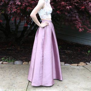 Trixxi Size 3 Prom Dress Two Piece Floral Pink